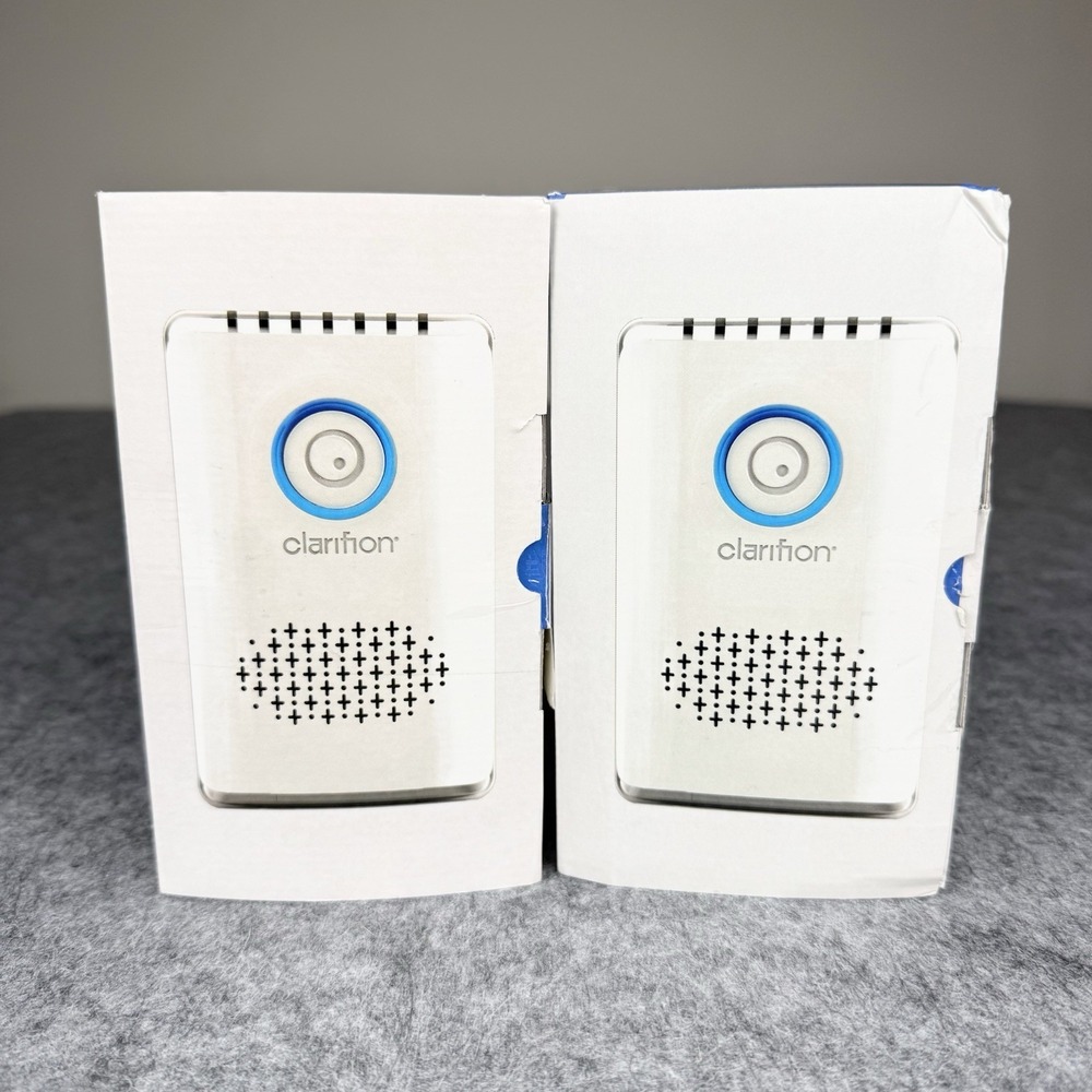 Lot Of 2 Clarifion ODRx UVC Plug-In Air Purifier Odor & Germ Removal OPEN BOX
